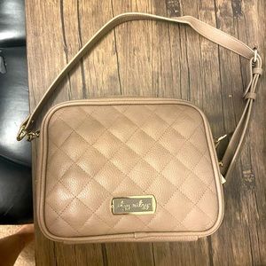 Diaper Bag, Itzy Ritzy Crossbody Quilted Leatherette